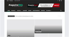 Desktop Screenshot of magazineweb.com.ar